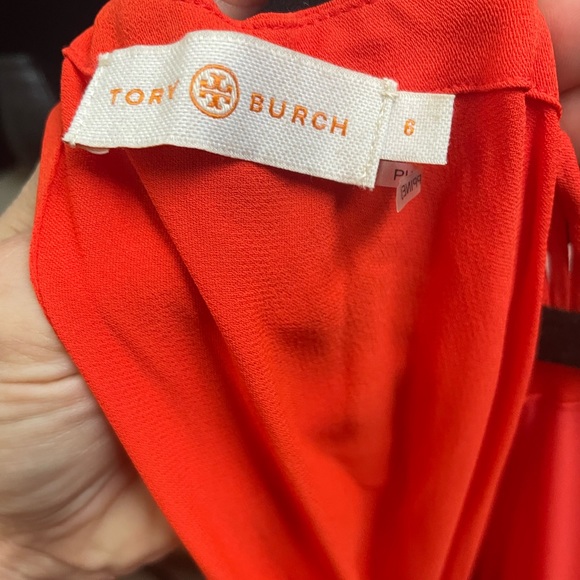 Tory Burch red maxi dress Evalene Dress - Picture 11 of 11